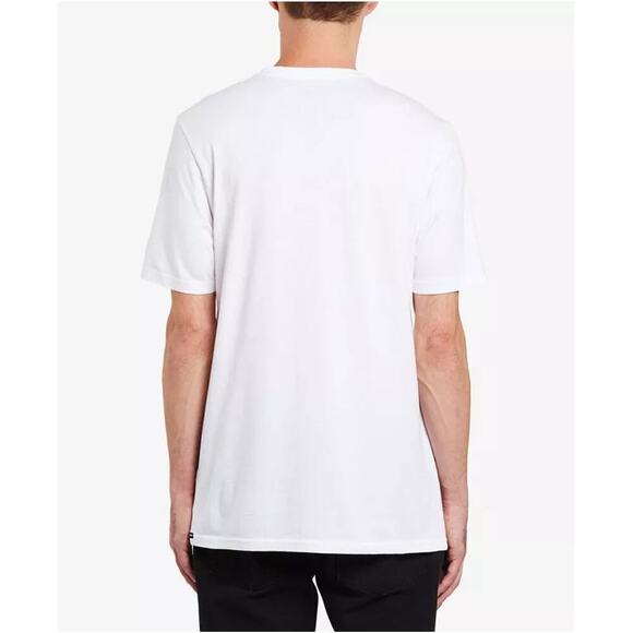 Volcom White Graphic Tee Shirt Stone Stack Men's Size L NWT - Picture 2 of 10